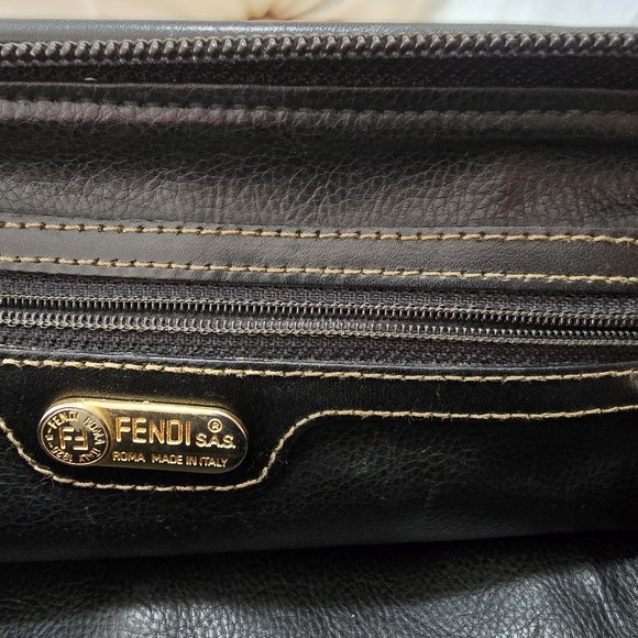 FENDI Vintage Small Zucca Boston Bag - Picture 10 of 16